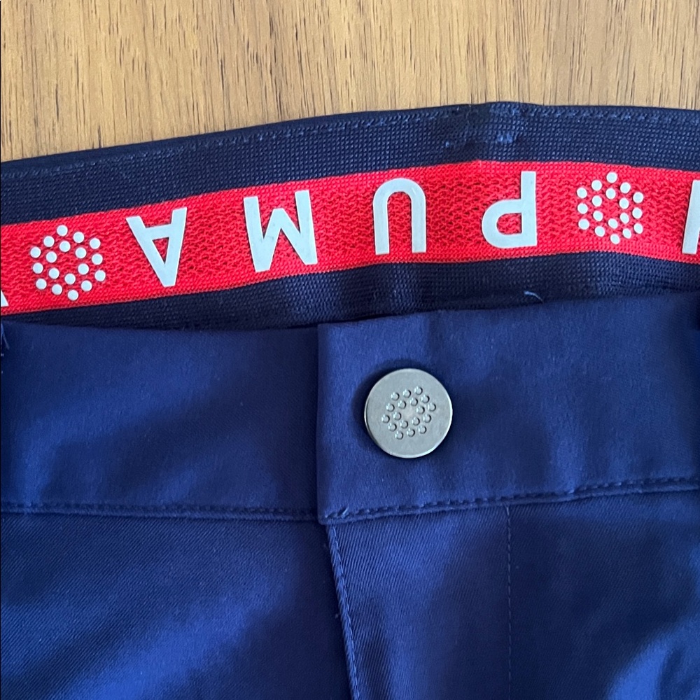 Puma Men's Golf Blue Chinos - Picture 3 of 6